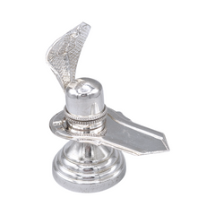 Silver Shiva Lingam Naga