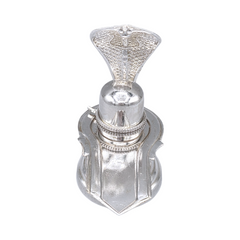 Silver Shiva Lingam Naga
