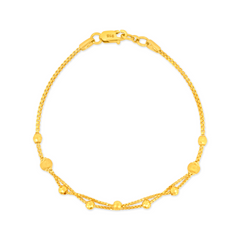 22K Gold Graceful Bracelet