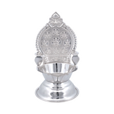 Silver Astalakshmi Oil Lamp