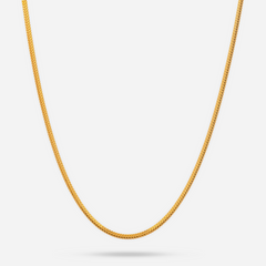 22K Gold Foxtail Dragon Chain - 20"