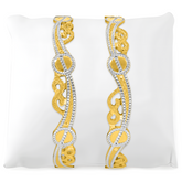 22K Gold Cutwork Bangles - Set of 2