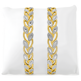 22K Gold LeafCut Bangles - Set of 2