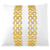 22K Gold LaceCut Bangles - Set of 2