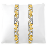 22K Gold Diagnol Cut Bangles - Set of 2