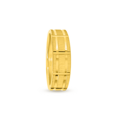 22K Gold Everyday Simple Wedding Band