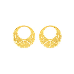 22K Gold Stylish Men's Nattiyan Earrings