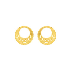 22K Gold Elegant Men's Nattiyan Earrings