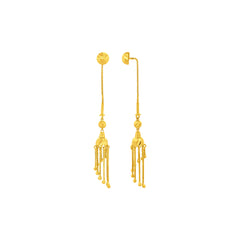 22K Gold Sui Dhaga Earrings