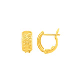 22K Gold Elegant Clip-On Earrings