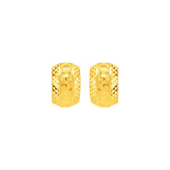 22K Gold Clip-On Earrings