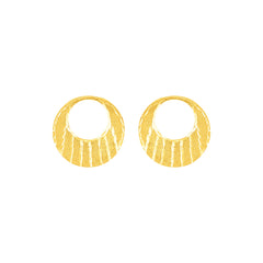 22K Gold Men's Nattiyan Earrings