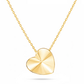 14K Gold Eternal Heart Necklace