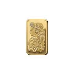 1 oz Pure Gold Bar PAMP Suisse Lady Fortuna Veriscan (New In Assay)