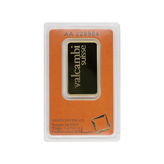 1 oz Valcambi Pure Gold Bar (New In Assay)