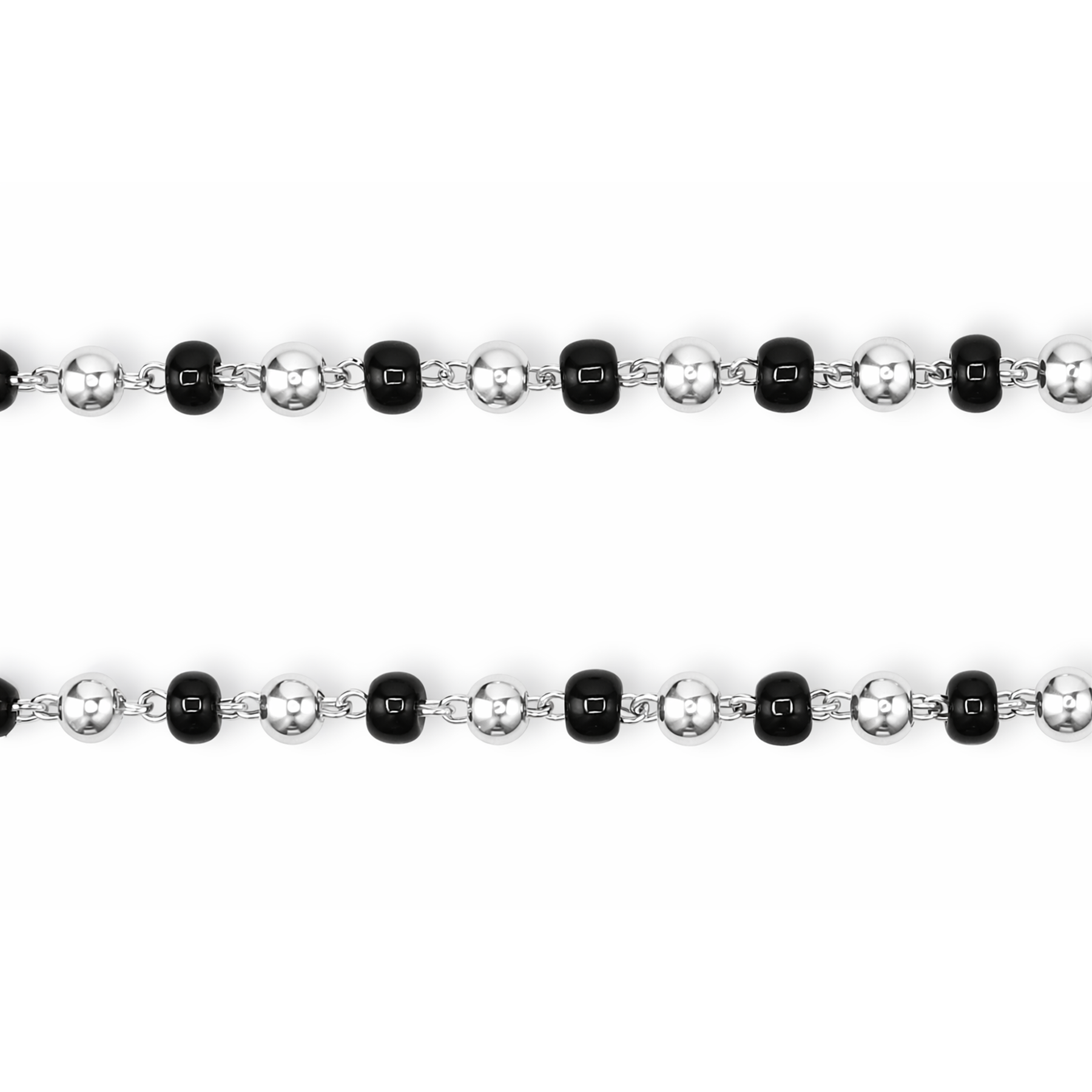 Silver Nazariyas Bracelets - Set of 2