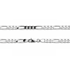 925 Silver Heavy Figaro Chain - 20"