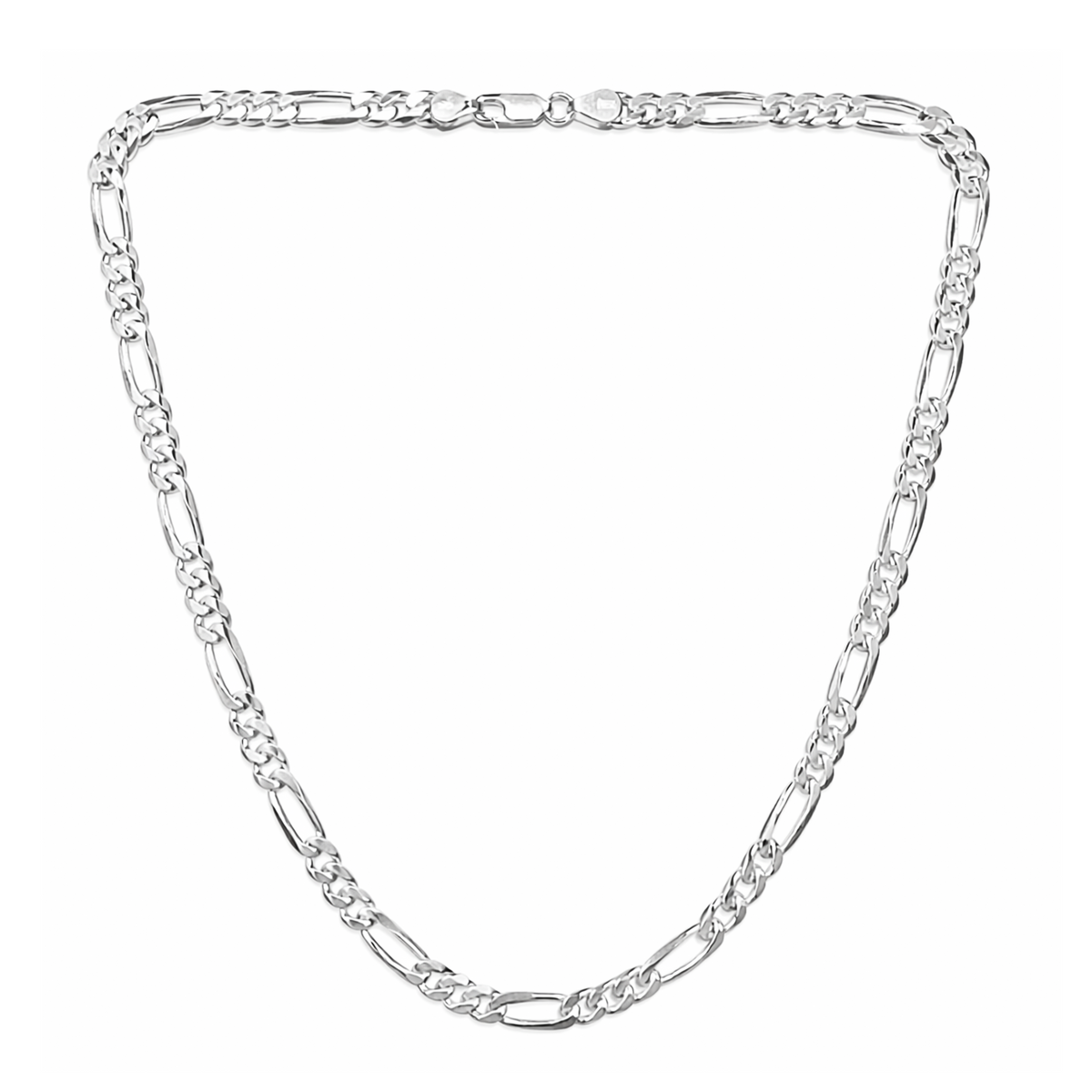 925 Silver Heavy Figaro Chain - 20"