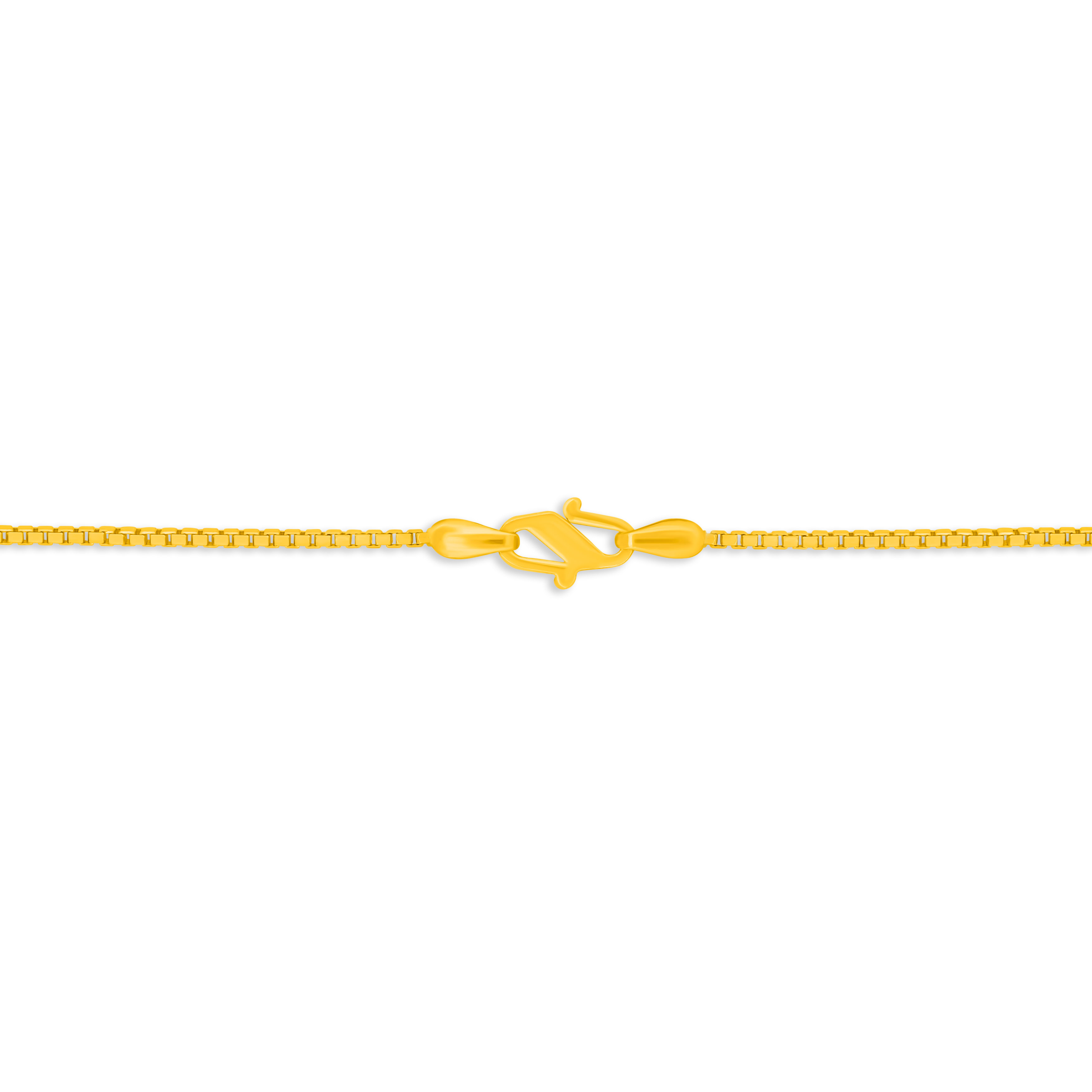 22K Gold Elegant Heart Mangalsutra Necklace