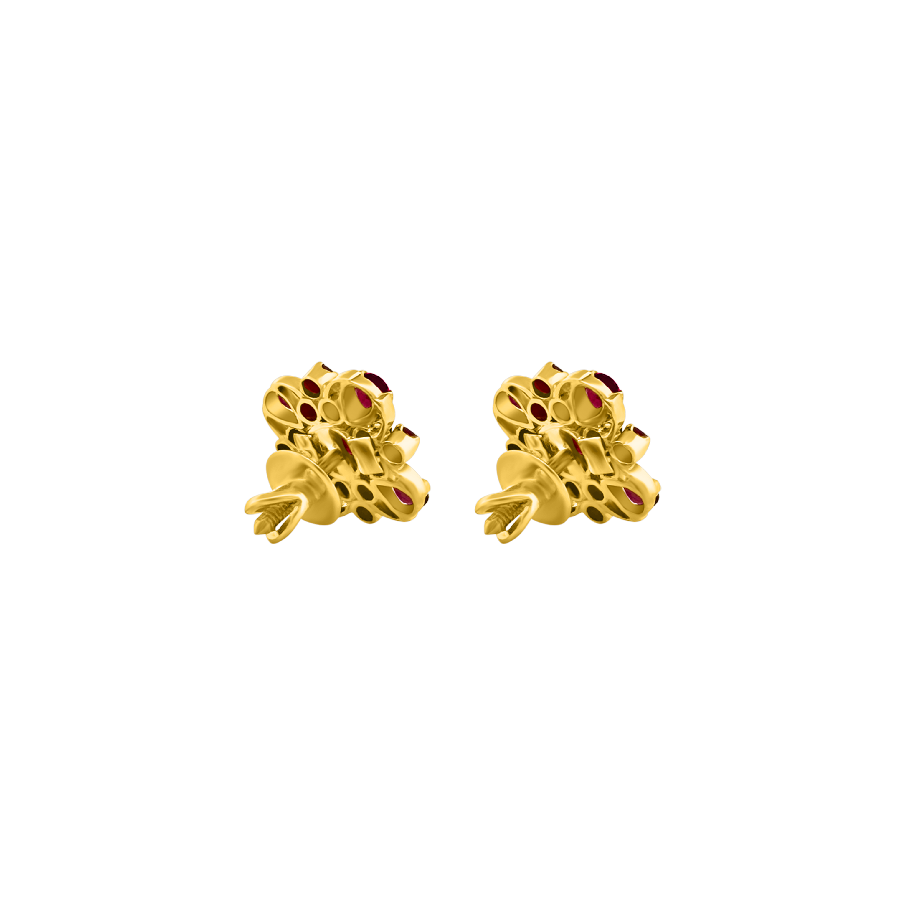 22K Gold Regal Radiance Earrings