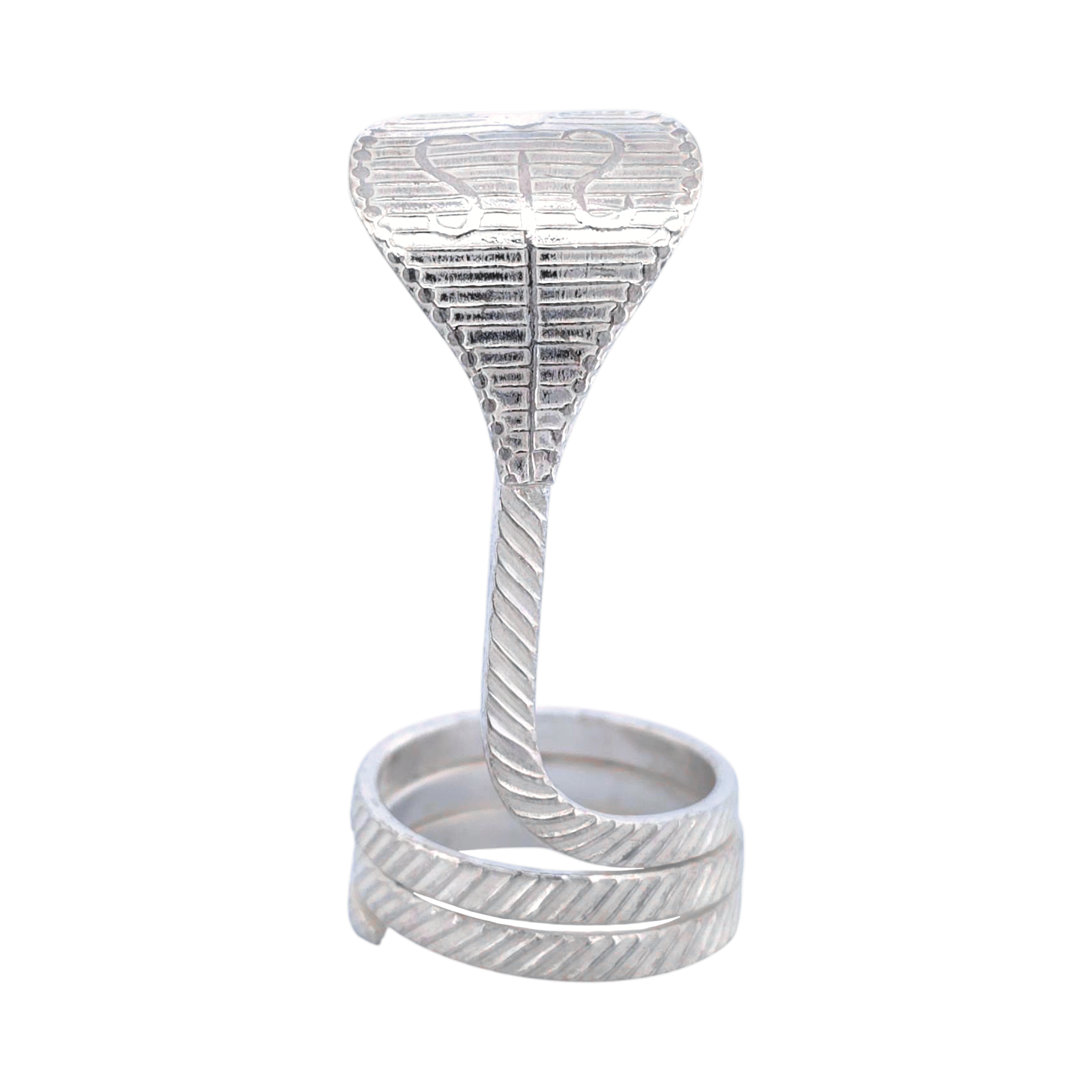 Silver Cobra Snake Idol