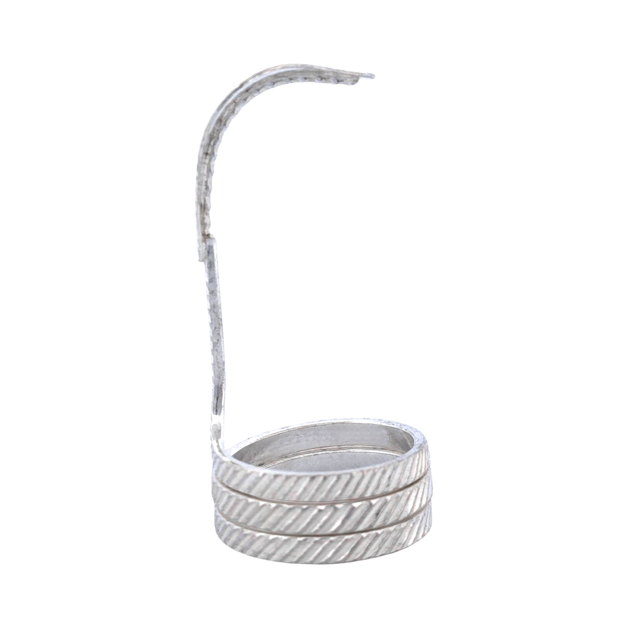 Silver Cobra Snake Idol
