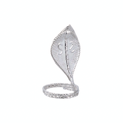 Silver Naga Serpent Idol