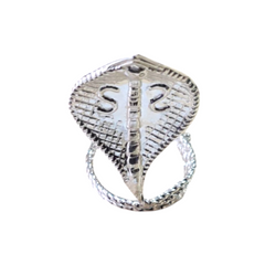 Silver Naga Serpent Idol
