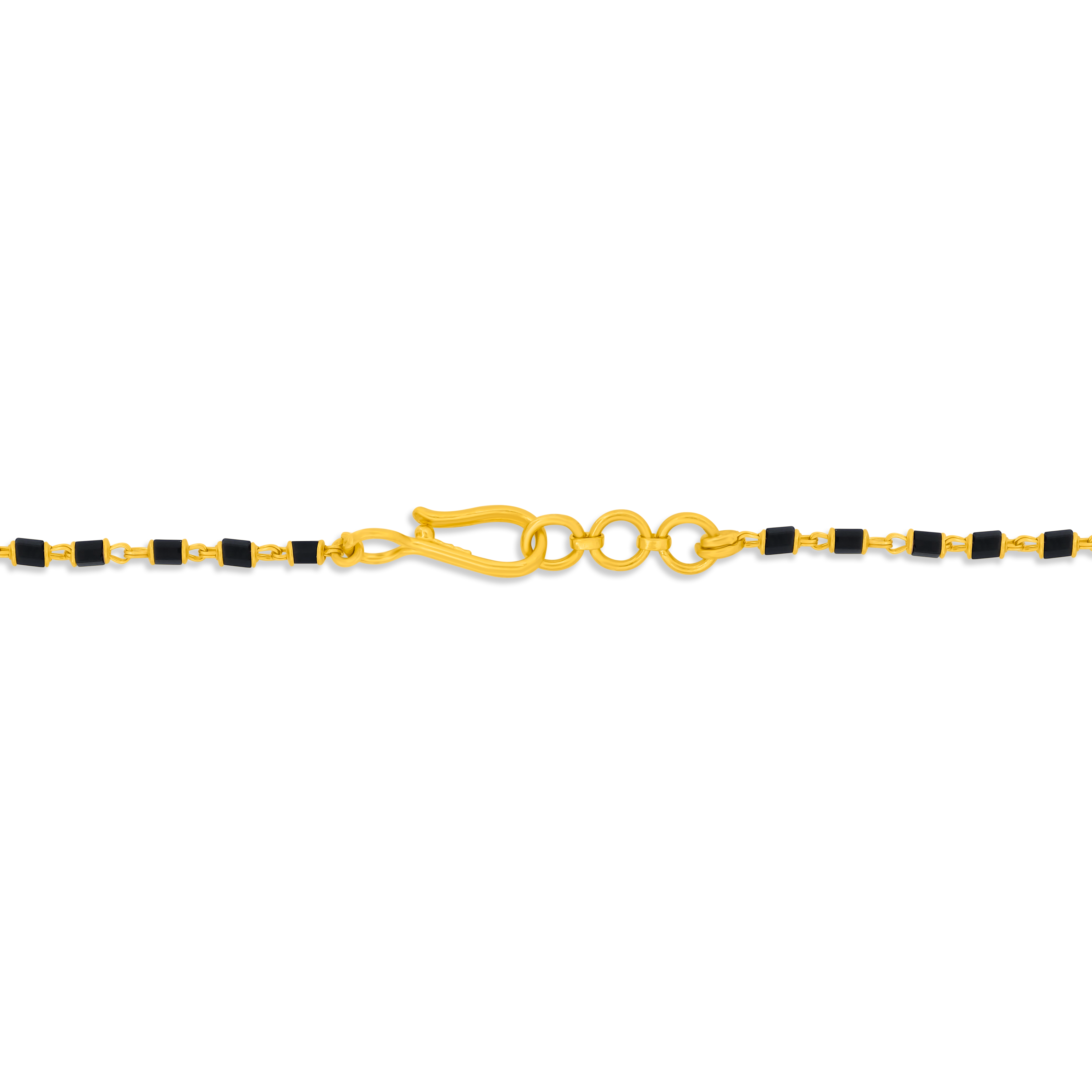 22K Gold Radiant Peacock-Inspired Mangalsutra Necklace