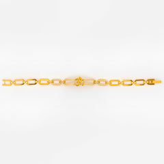22K Gold Moving OM Bracelet
