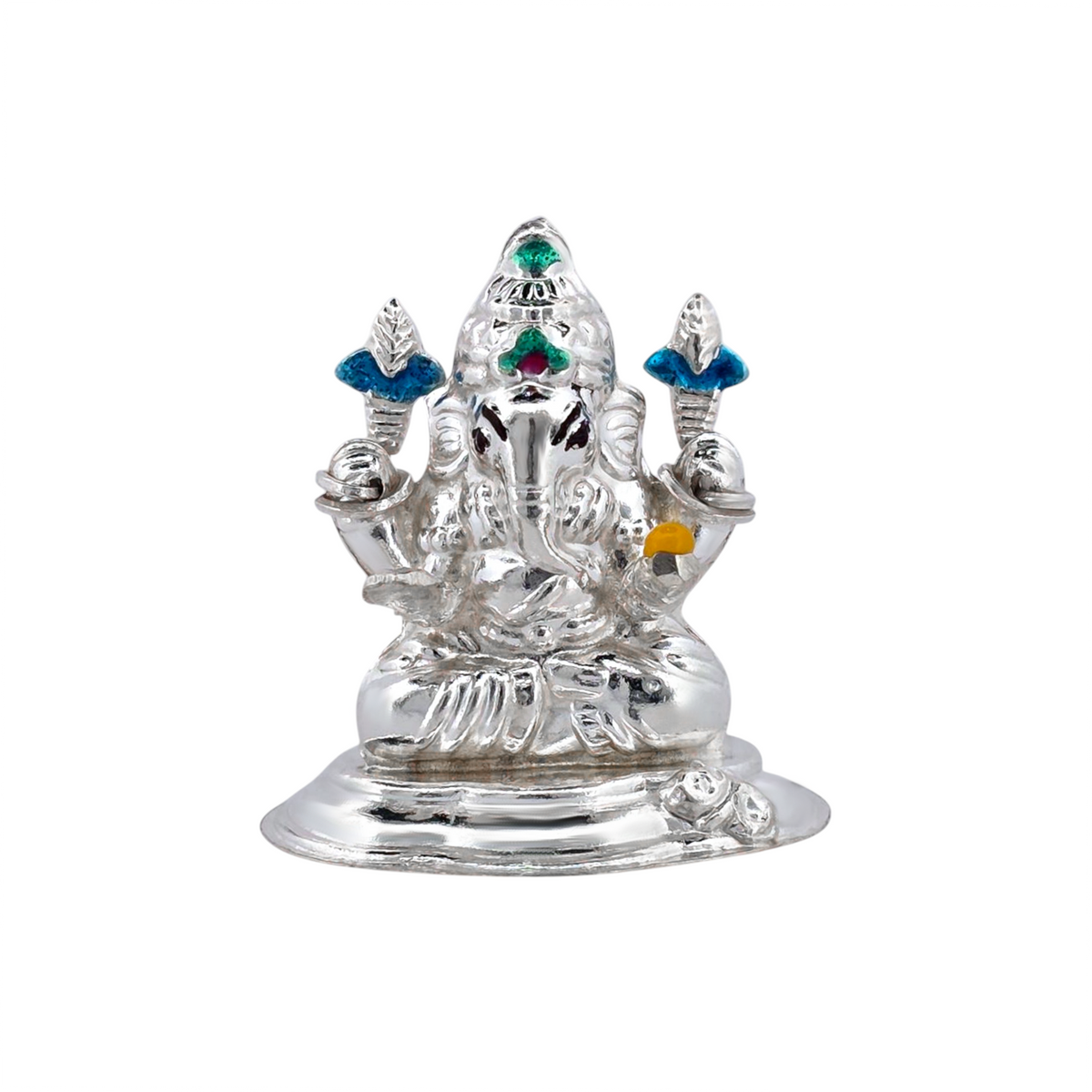 Silver Ganesha Idol