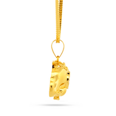 22K Gold Lucky Charm Elephant Pendant
