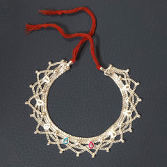Silver Krishna Idol Waist Belt