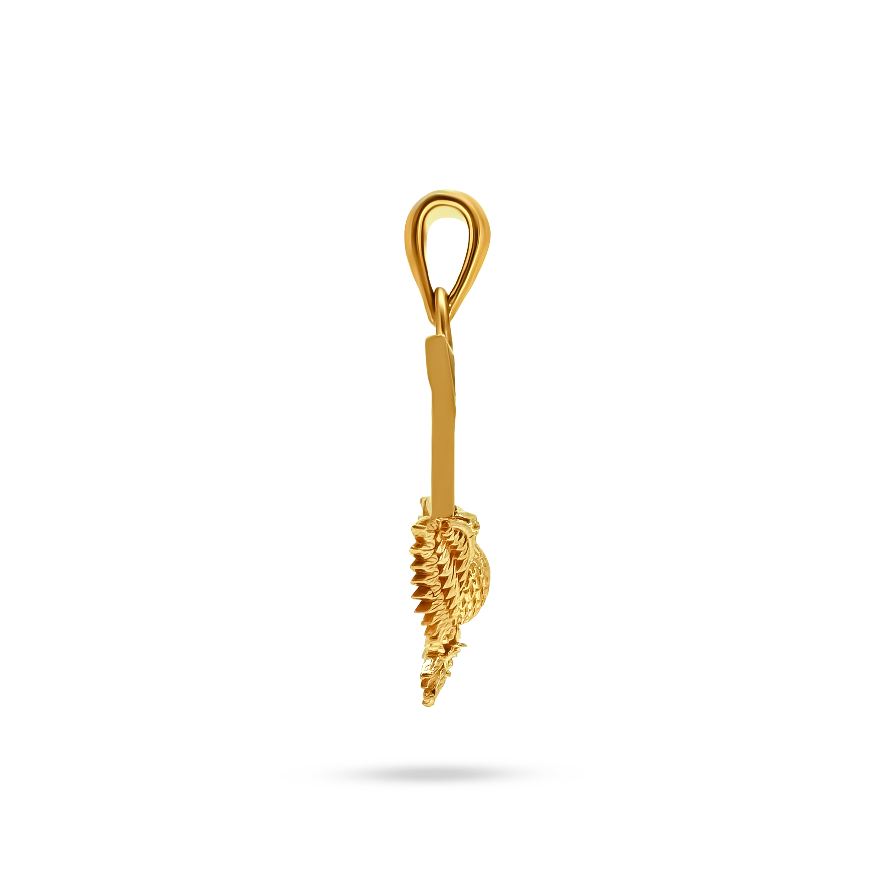 22K Gold Eagle USA Pendant