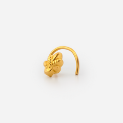 22K Gold Stud Nose Pin
