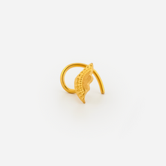 22K Gold Minimal Charm Nose Pin