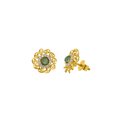 22K Gold Celestial Earrings