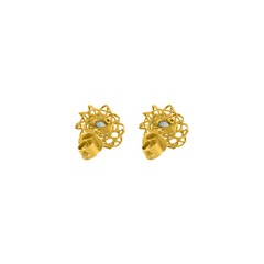 22K Gold Celestial Earrings