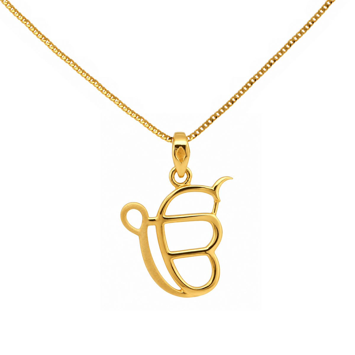 22K Gold Classic Ek Onkar Pendant