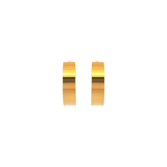 22K Gold Hoop Earrings