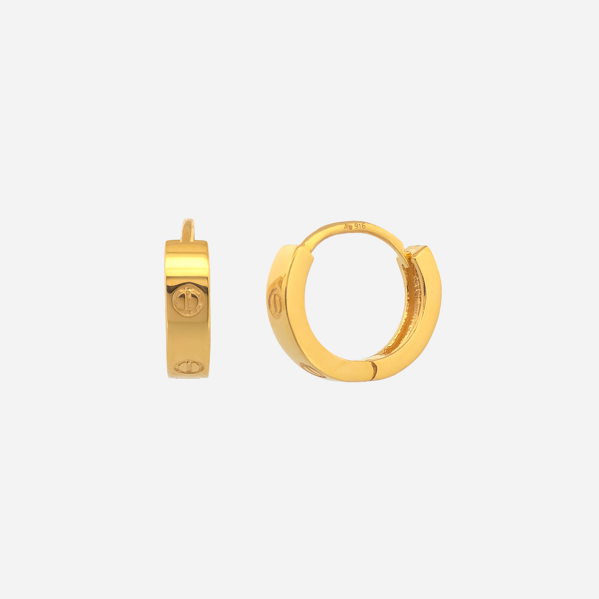 22K Gold Earrings