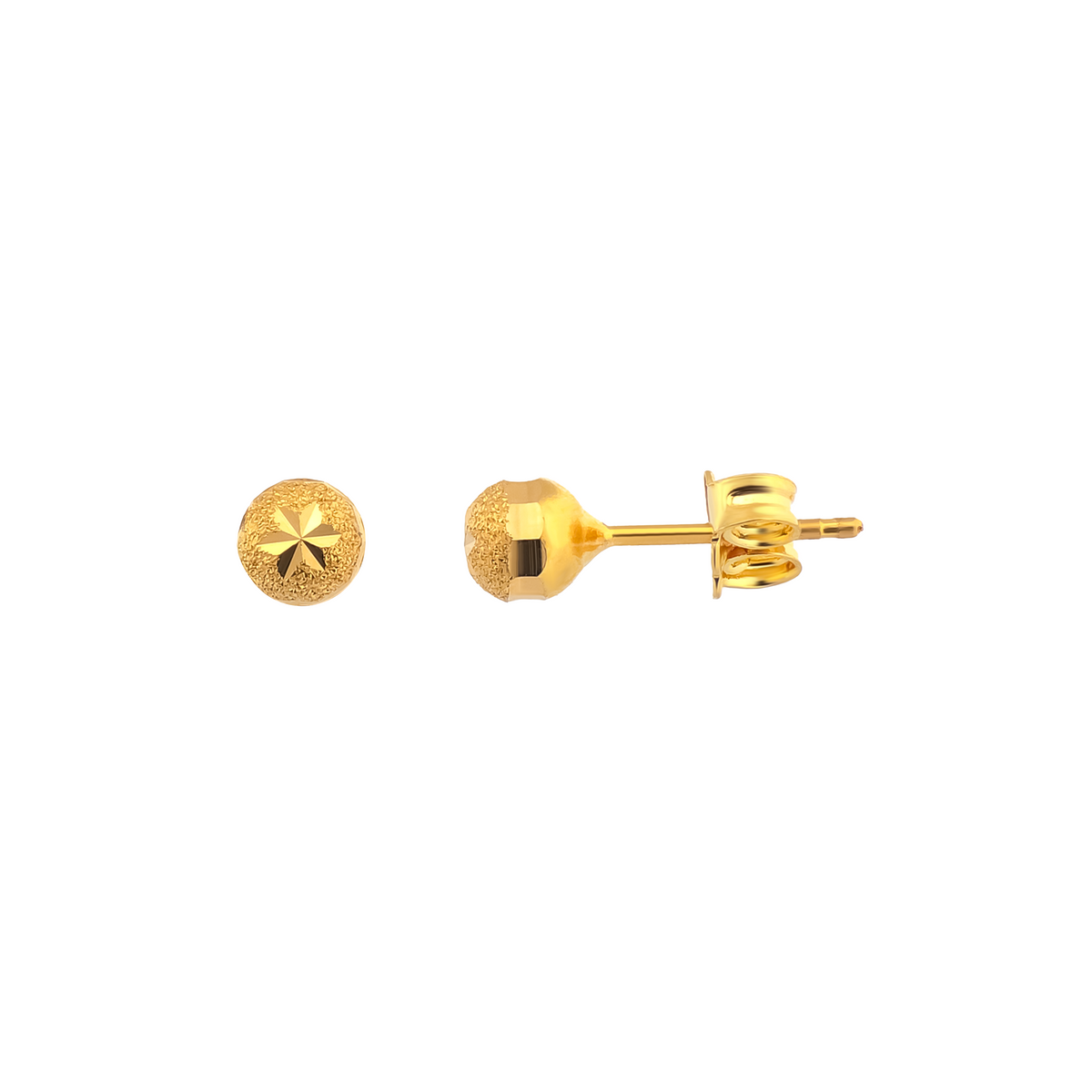 22K Gold StarDust Earrings