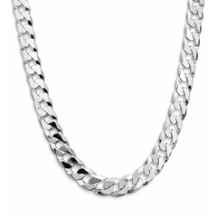 925 Silver Classic Cuban Link Chain - 20.25"