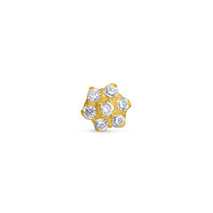 22K Gold luxurious Elegant Nose Pin