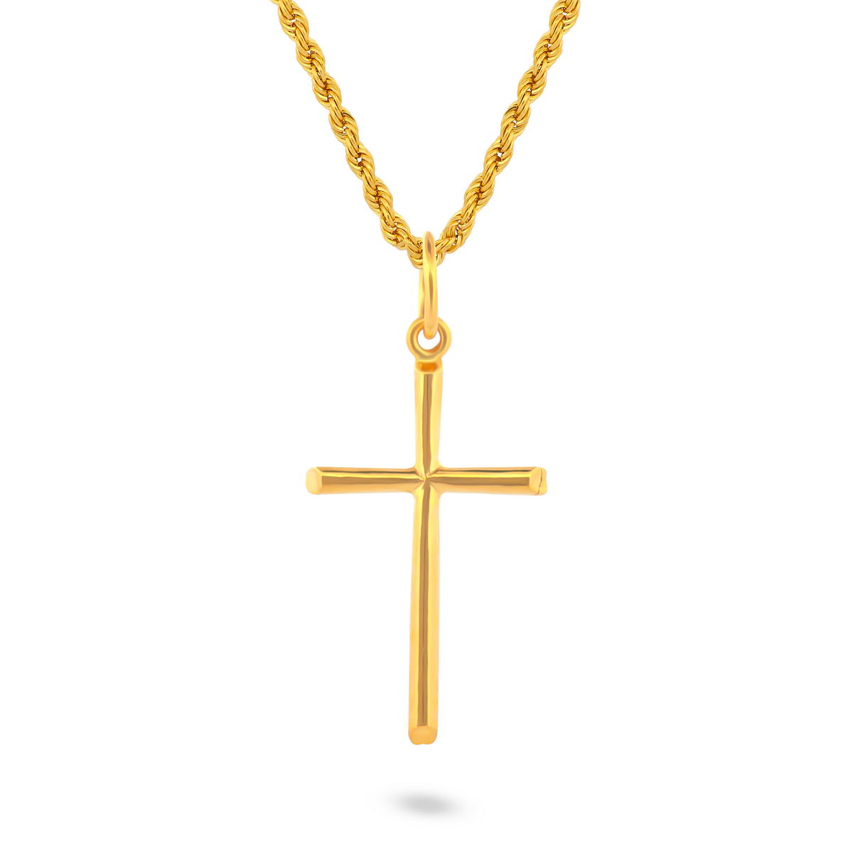 22K  Gold Timeless Gold Cross Pendant