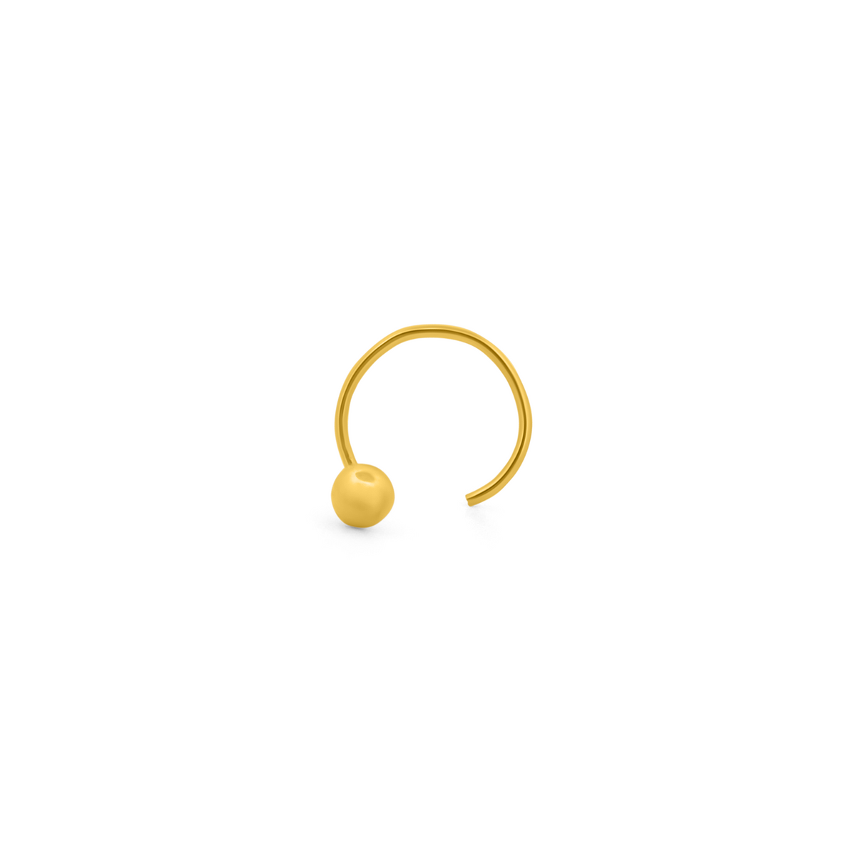 22K Gold Nose Pin