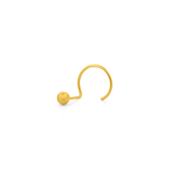 22K Gold Nose Pin