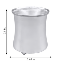 Silver Plain Panchpatra