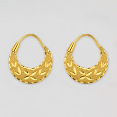 22K Gold Men's Nattiyan Earrings