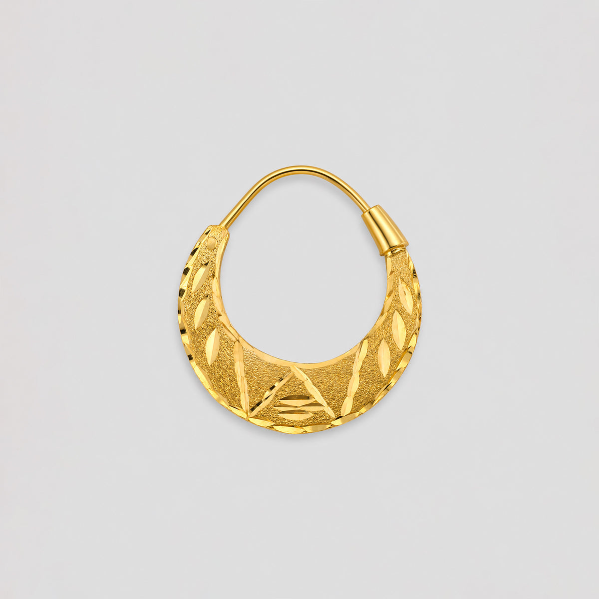 22K Gold Men's Nattiyan Earring